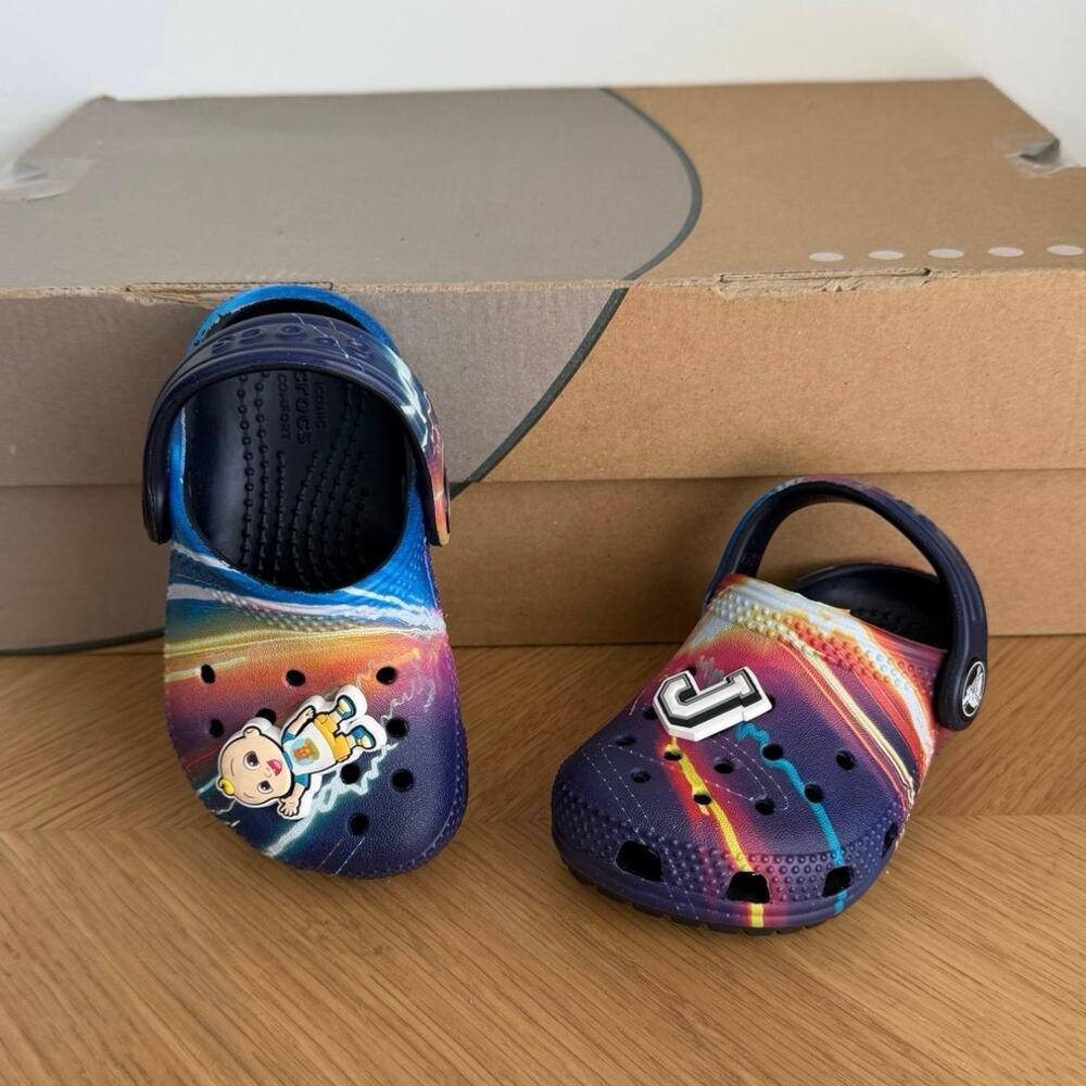 Crocs Met A Scrape Lighting Toddler Sandals- SZ 5 C